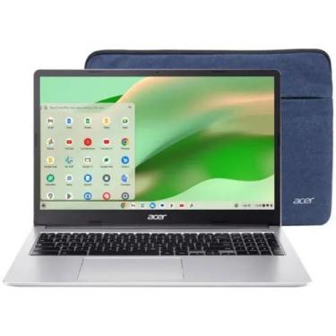 Imagem de Notebook Acer Chromebook 315 com Intel Celeron 4GB 64GB eMMC Tela Full