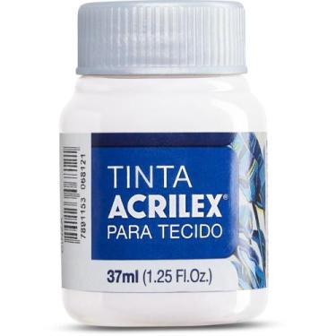 Imagem de Tinta para Tecido Fosca 37ML Branco - Acrilex