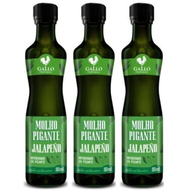 Imagem de Kit 3 Pimenta Gallo Jalapeno 50ml