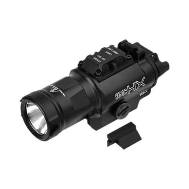Imagem de Lanterna Tática De Metal Com LED Estroboscópico SureFire X300 X300U X3
