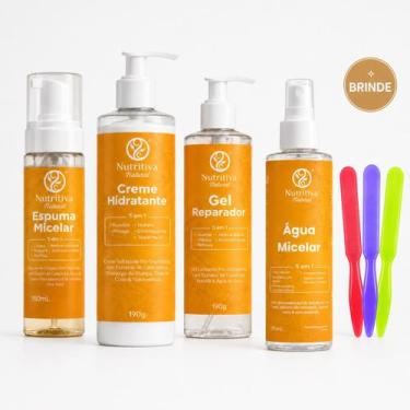 Imagem de Kit Nutriderme Gel Espuma Hidratante Nutritiva Natural