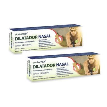 Imagem de Kit 2 Dilatador Nasal Doutorsan Tam G Com 10 Unidades Sanfarma