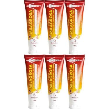Imagem de Atacado 6 Pomada Massageadora Milagrosa Moringa Açafrão 150g - Bio Ins