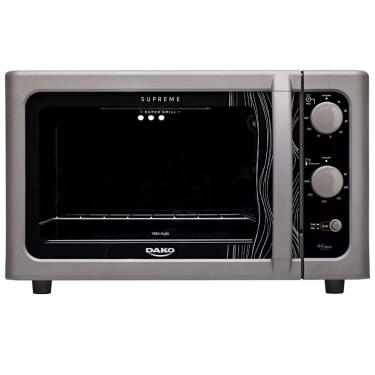 Imagem de Forno Elétrico com Grill Dako 0817 44L 1750W Limpa Fácil Titânio 110V