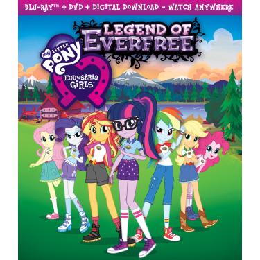 Imagem de My Little Pony: Equestria Girls: Legend Of Everfree (Bluray/DVD Combo) [Blu-ray]