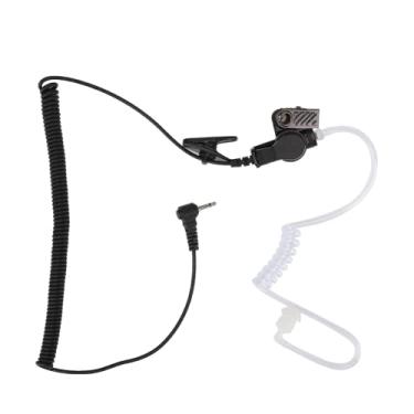 Imagem de Fone de ouvido de tubo de 2,5 MM fácil de substituir e conveniente de usar Fone de ouvido com rádio de tubo Cabo ABS ecológico para corridas de esqui