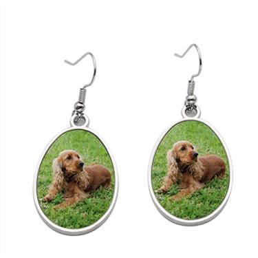 Imagem de Brinco Cocker Spaniel – Brincos pendurados para meninas – Presente de festa de aniversário dos namorados
