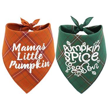 Imagem de JPB Banda de Ação de Graças para Cães, Bandanas de Outono para Cães Pequenos e Grandes