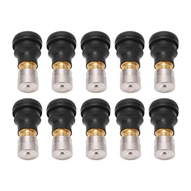 Imagem de Válvula de vácuo de pneu sem câmara para scooter elétrica durável 10 peças 2 cm de comprimento para m365 pro menos 9 mm de diâmetro