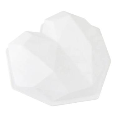 Imagem de Forma Culiária De Coração Forma Em Silicone Lapidado
