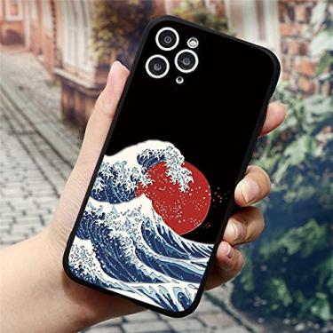Imagem de Capa de telefone de silicone 3D emboss Mountain para iPhone 6 7 6S 8 Plus SE 2020 10 X XR XS 11 12 13 Pro Max TPU Relevo Capa Traseira, hlhorihd6, Para iPhone12Mini 5.4
