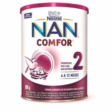 Imagem de Fórmula Infantil Nestlé Leite Nan 2 Comfort 800G - Nestle