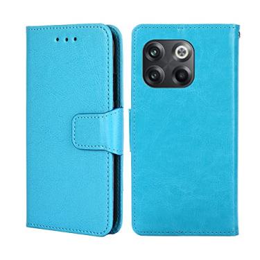 Imagem de YUNCHAO Caixa de telefone Para o OnePlus 10T Crystal Texture TEXTURA Horizontal Flip Leather Phone capa para celular