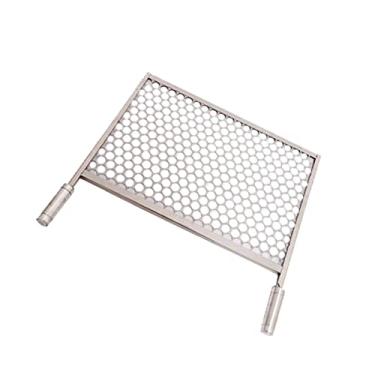 Imagem de Grelha Moeda De Inox 430 Tamanho 65x45 Cm Para Churrasqueira