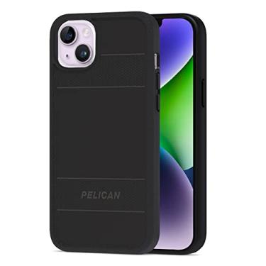 Imagem de Pelican – série protetora – capa resistente compatível com carregamento magnético para iPhone 14 Plus (2022) projetada para caber bem no bolso – proteção contra quedas de 4,5 m – preta