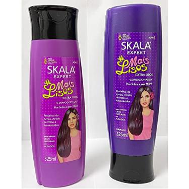 Imagem de Kit Shampoo + Condicionador Skala 325Ml Mais Lisos