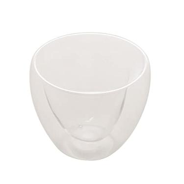 Imagem de LYOR - Conjunto 2 Copos de Chá Parede Dupla de Vidro Borossilicato Heart 230ml