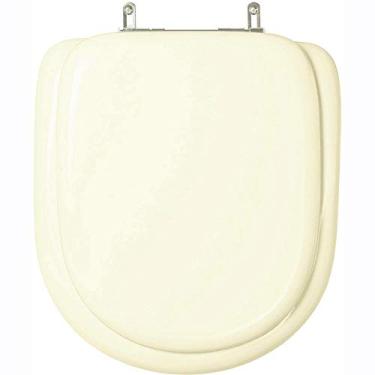 Imagem de Assento Sanitario Almofadado Dona Beja Marfim (bege) para Vaso Santa Clara