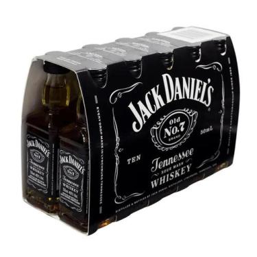 Imagem de Pack Mini Whisky Jack Daniel's N7 50ml - 10 Unidades