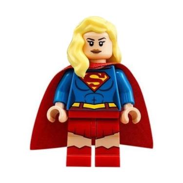 Imagem de LEGO Genuine DC Super Heroes Supergirl Minifigure - Split from Set 76040