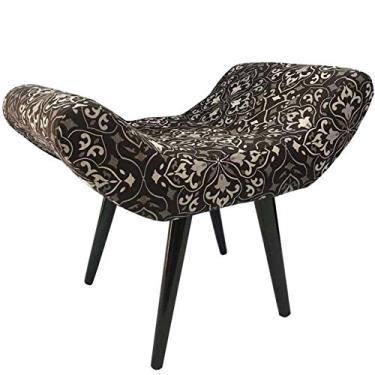 Imagem de Puff Decorativo Elegance Impermeável Oásis Marrom