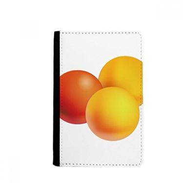 Imagem de Porta-passaporte com estampa de produtos de cuidados com a saúde da Orange Pill Porta-cartões Notecase Burse
