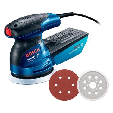 Imagem de Lixadeira Orbital Bosch GEX 125-1 AE 250W 127V Disco De Lixa