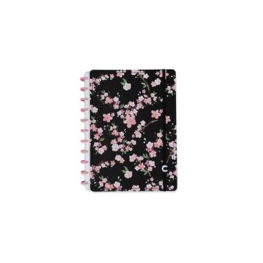 Imagem de Caderno Inteligente By Gocase Classical Rose Black Tamanho Grande 80 Folhas