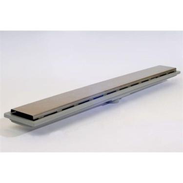 Imagem de Elleve - Ralo Linear Royal - Tampa Inox 90Cm