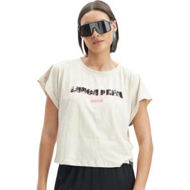 Imagem de Camiseta Easy Lança Perfume Cropped Ai23 Off White Feminino