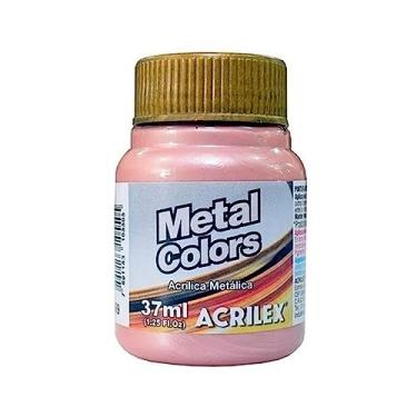 Imagem de Tinta Acrílica Metal Colors Acrilex 37ml - 03640 Rose Gold - 499