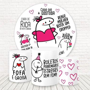 Imagem de Painel Redondo E Capas 3D Sublimado Flork Fkpc-1797