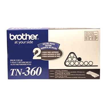Imagem de Brother® TN-360, cartuchos de toner preto, pacote com 2