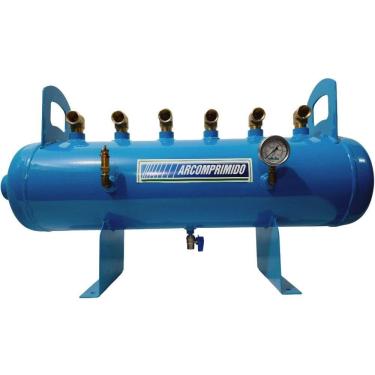 Imagem de Distribuidor de Ar Manifold 06 saídas DH25-6 Acessórios - 3