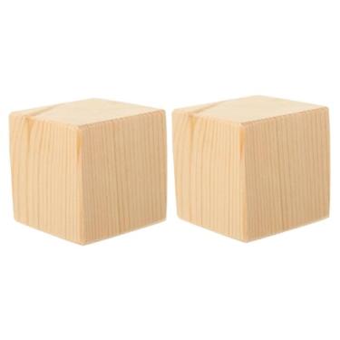 Imagem de DOITOOL Risers De Mesa 2 Peças blocos de aumento de altura de móveis almofada de sofá risers de madeira para mesa mobília almofadas de sofá risers de madeira para sofá elevadores de cama