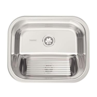 Imagem de Tanque de Encaixe Para Embutir Hera 34l em Aço Inox Polido 50x40 - Tramontina 94400407