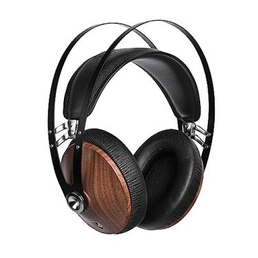 Imagem de Meze 99 Classics Walnut Silver | Fones de ouvido circum-auriculares com fio com microfone e faixa de cabeça autoajustável | Fone de ouvido clássico de madeira fechado para audiófilos