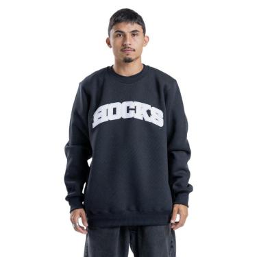 Imagem de Moletom Careca Time Hocks Preto-Masculino