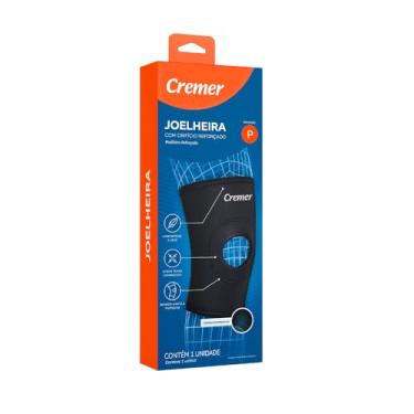 Imagem de Joelheira Com Orifício Reforçado P, Preto, Cremer