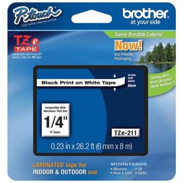 Imagem de Fita adesiva laminada padrão P-touch TZE-211, Brother