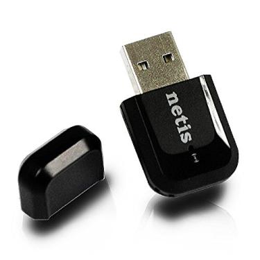Imagem de Netis WF2123 300 Mbps adaptador mini USB N300 de alta velocidade sem fio para Windows, Mac OS, Linux | Tecnologia 2T2R MIMO com alcance de 2,4 GHz, Nano de 300 Mbps