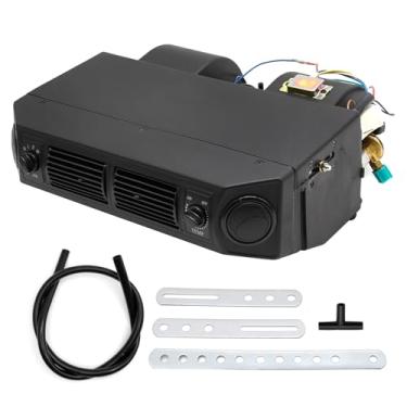 Imagem de Saihisday BEU-404-100 Kit de montagem de evaporador de ar condicionado A/C AUTO 2 aberturas 3 velocidades 12V Termostato elétrico 4Max Volume de ar 600 CFM, unidade de resfriamento de aquecimento A/C
