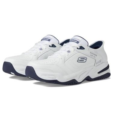 Imagem de Skechers Tênis masculino Durham Hands Free Slip-in, Branco, 6.5 X-Wide