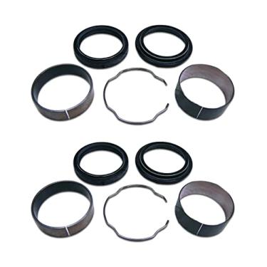 Imagem de Kit de peças de reparo de reconstrução de tubo de garfo dianteiro RW 0109-207 (conjunto de 2) compatível com Honda Kawasaki Suzuki Yamaha