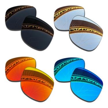 Imagem de LenzProse Lentes de reposição polarizadas de 1,5 mm para óculos de sol RayBan RB4165 54 mm, antiarranhões | Ajuste perfeito