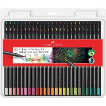 Imagem de Faber-Castel Lapis de cor  redondo  Ecolapis  50cores