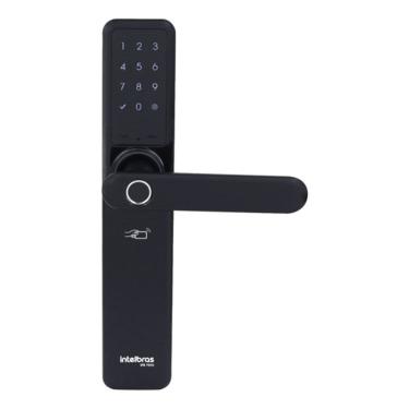 Imagem de Fechadura Eletrônica Com Senha Preta Ifr7000 - Intelbras