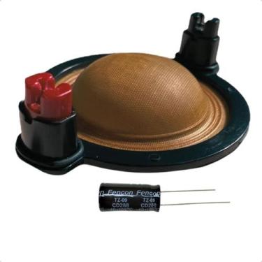 Imagem de Kit 1un Reparo Compatível Selenium D-250x Utx300 100w 8 Ohms e 1un Cap