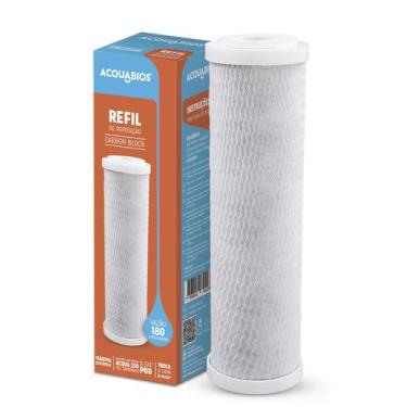 Imagem de Refil de Reposição Carbon Block Acqua 9.3/4 - Acquabios, Bivolt