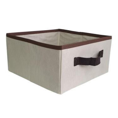 Imagem de Kit 3 cesto organizador multiuso suporte armário closet - Organibox